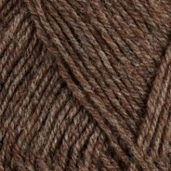 Brunmelerad 111 - 3tr Strikkegarn 50g