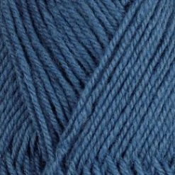 Bondeblå 138 - 3tr Strikkegarn 50g