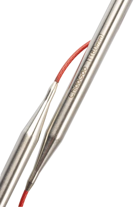 3,25mm 40cm - ChiaoGoo Red Lace Rundsticka - Bild 2