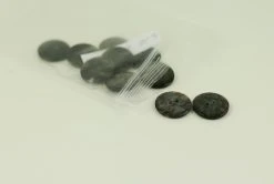 Brunblå Skimmer 22mm - 10 Knappar