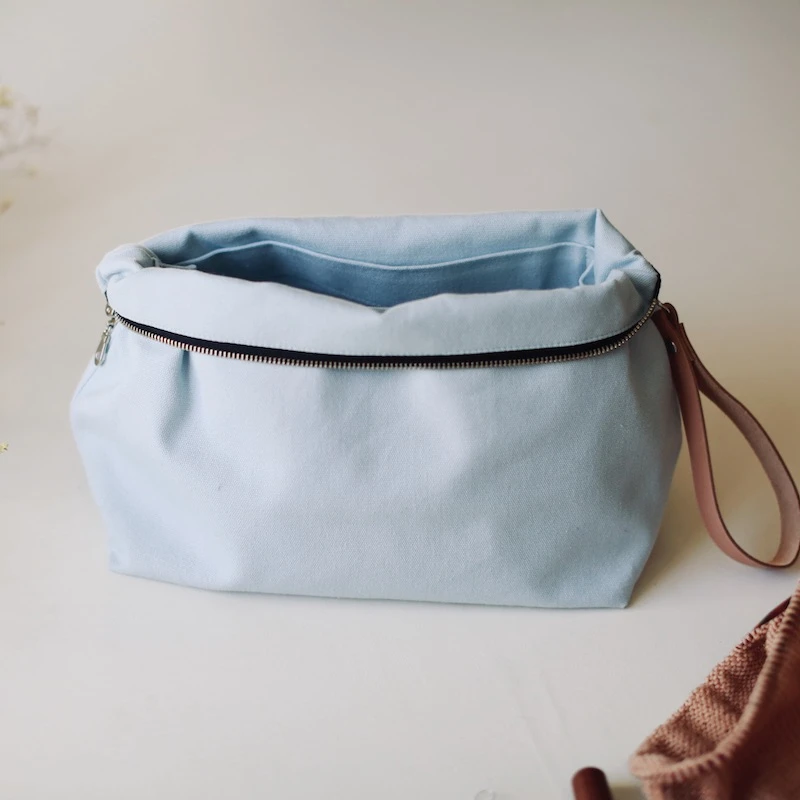 Himmelsblå - Plystre Projektpåse